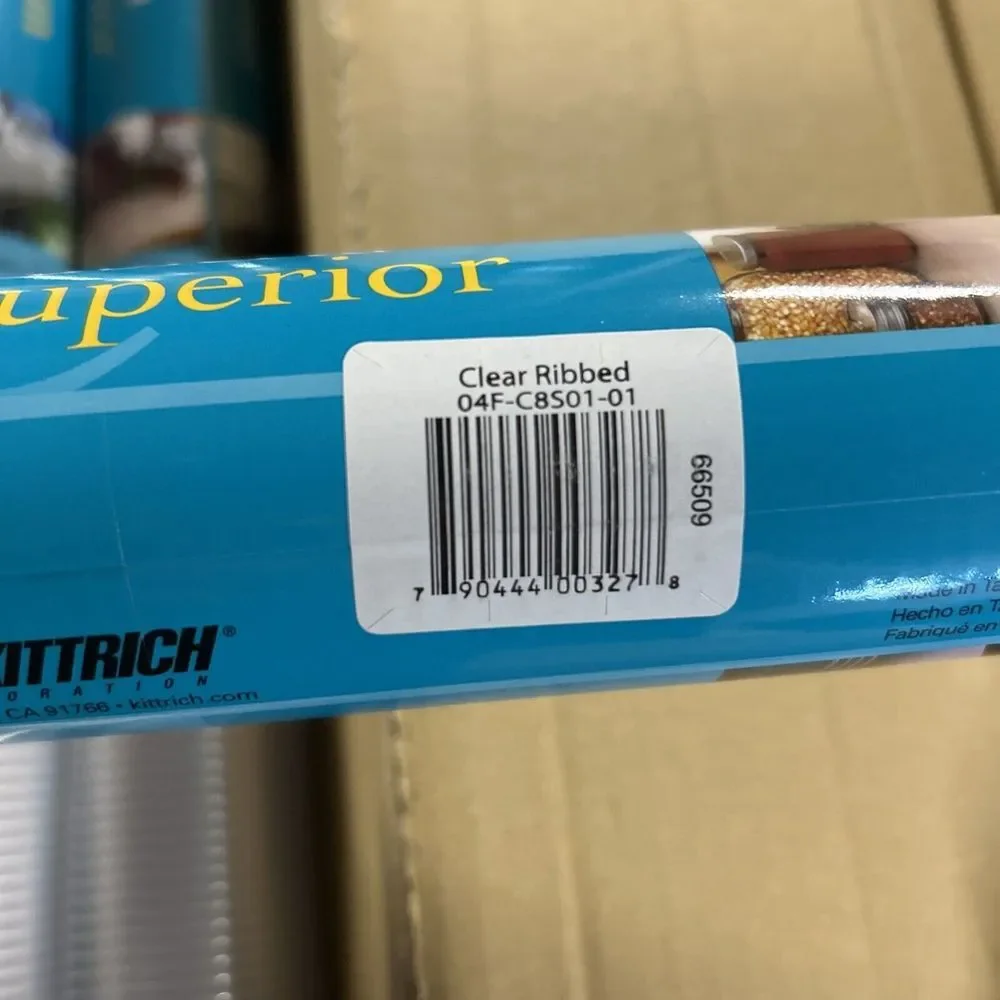 Con-Tact Premium Non-Adhesive Clear Ribbed Shelf Liner 18 in x 4 ft.‎